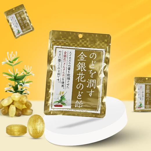 大一制果金银花味糖果/桔梗味糖果70g 天然草本新力量润喉护嗓 商品图2