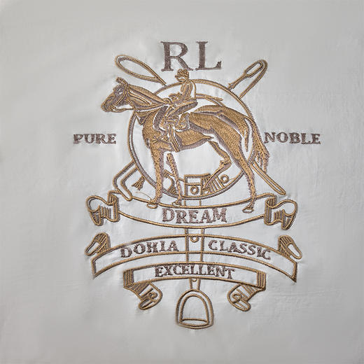 多喜爱 优雅绅士-超柔大豆蛋白夏薄被芯/空调被 【60S天丝绸凉感面料】【刺绣徽章】【大豆纤维】【出芽设计】柔滑清凉有效抑菌 瞬凉黑科技 轻松水洗 商品图1