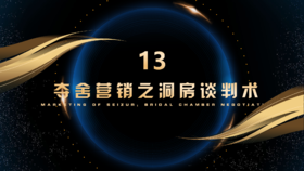 第13章  夺舍营销之洞房谈判术