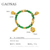 GAONAS  广纳福禄 时尚设计盘缠绿手链11371SG 商品缩略图3