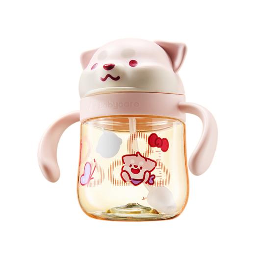 Babycare柴犬学饮杯PPSU-未来暮黄/欧泊粉-240mL/BBC-62718/BBC-62725 商品图2