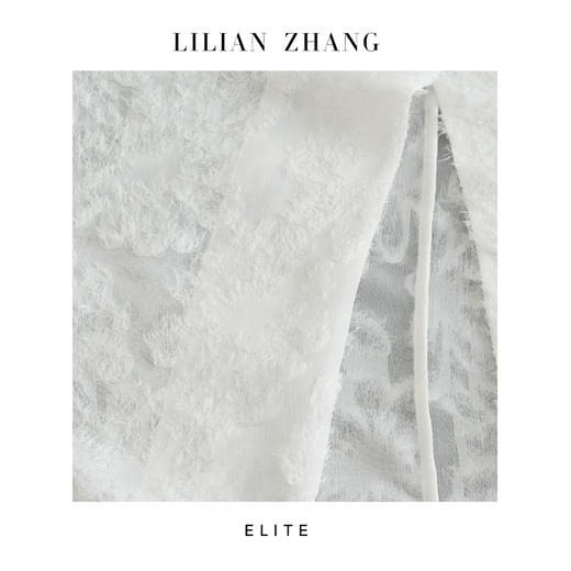 E-“定制”——静奢风 ——都市摩登——风尚之选—— 米白柔纱披肩 2405036 商品图4