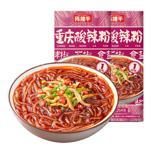 正宗重庆酸辣粉地道重庆味陈建平重庆手工酸辣粉264g 商品图6