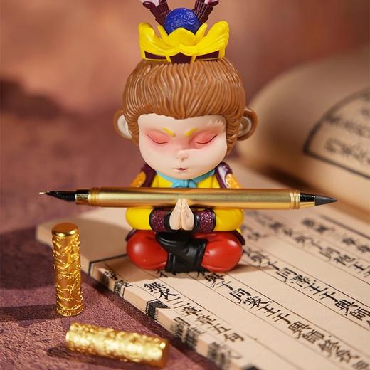 朱炳仁铜 盖世英雄主题（钢笔）套装礼盒 铜笔+pvc注塑底座-分销 商品图3