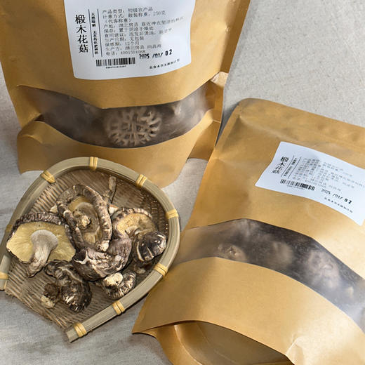 生态椴木花菇 250克（肉厚且滑）| 湖北房县向叔 商品图2