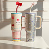 摩登主妇保冷保温杯大容量水杯女生2025新款高颜值吸管杯冰霸杯子 商品缩略图0