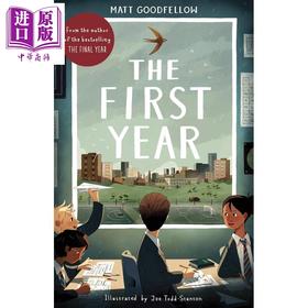 预售 【中商原版】新的一年 青少年成长诗体 插画故事 The First Year 英文原版 Matt Goodfellow 成长诗歌小说 黑白插画