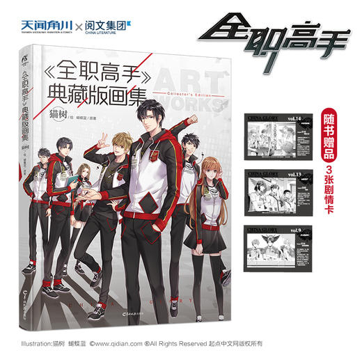 【套装】全职高手系列：小说19册正篇完结（随书附赠精美海报）、番外篇巅峰荣耀、《全职高手》典藏版画集 商品图2