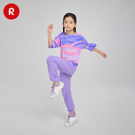 芬兰Reima2025春夏新款男女儿童中童运动凉感休闲弹力裤子 商品图2