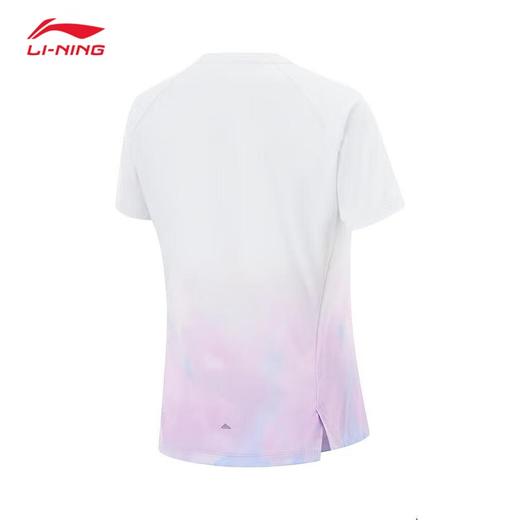 李宁专业跑步系列女子反光速干凉爽短袖T恤ATSV530 商品图4