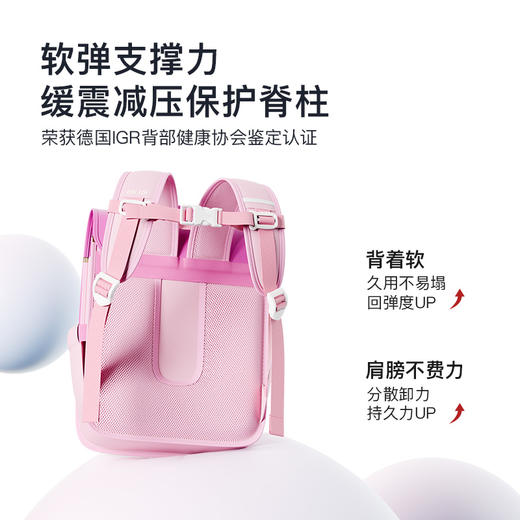 zoyzoii B33复古方包 书包小学生儿童一到三年级护脊减负背包 商品图5