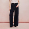 QF310斯尔丽25夏季新款水洗牛仔阔腿加长版宽松显瘦百搭时尚裤子 商品缩略图2