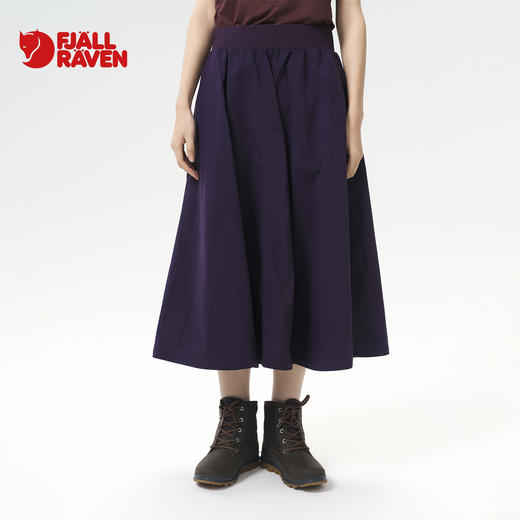 北极狐 女士半身裙长裙 2025春夏城市户外工装裙A字伞裙102512035 商品图0