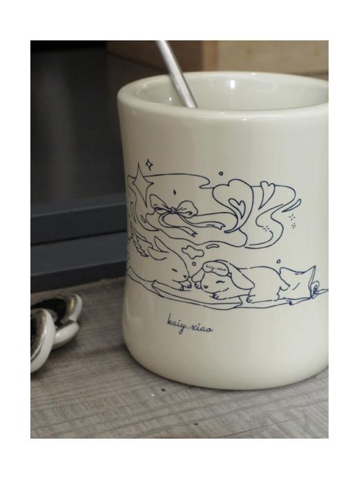晚安好梦 小兔子陶瓷杯 商品图0