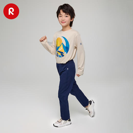 芬兰Reima2025春夏新款男女儿童大童防蚊虫运动束脚裤 商品图4