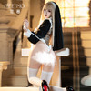 霏慕 冥月修女开裆连体衣套装ZY09 联系负责人备案 商品缩略图7