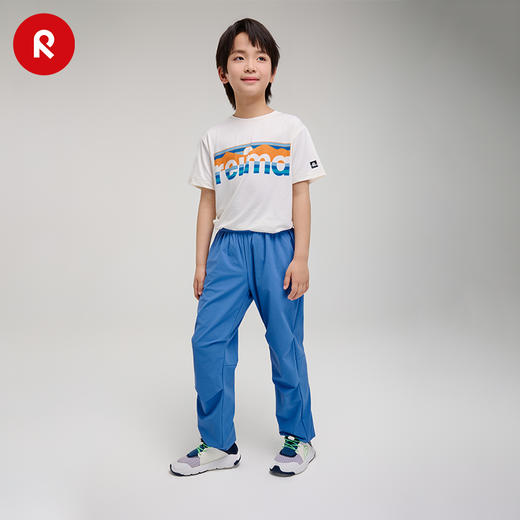 芬兰Reima2025春夏新款男女儿童中童运动凉感休闲弹力裤子 商品图1