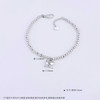 【限时8.8折】【线上铂金馆】PT950 #小胖福 【国际铂金协会】铂金空心福字小胖福吊饰蹦迪珠调节手链（内里为铂金链）(BSL00222)预售产品下单后不退款不退货不换货不补差价) 商品缩略图4