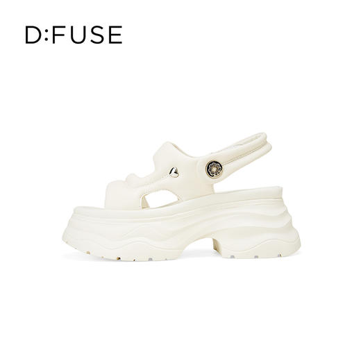 Dfuse迪芙斯2025夏季新款时尚外穿增高鞋轻便厚底运动凉鞋女鞋DFD2115107 商品图5