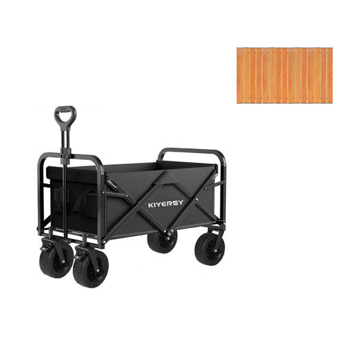 凯亚仕8寸双刹宽轮+铝合金蛋卷桌板KYS-705 商品图2