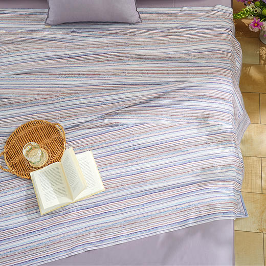 梦幻热气球系列双面夏凉被盖毯空调被毛巾被凉感家用午睡沙发纯棉成人空调盖毯 商品图3