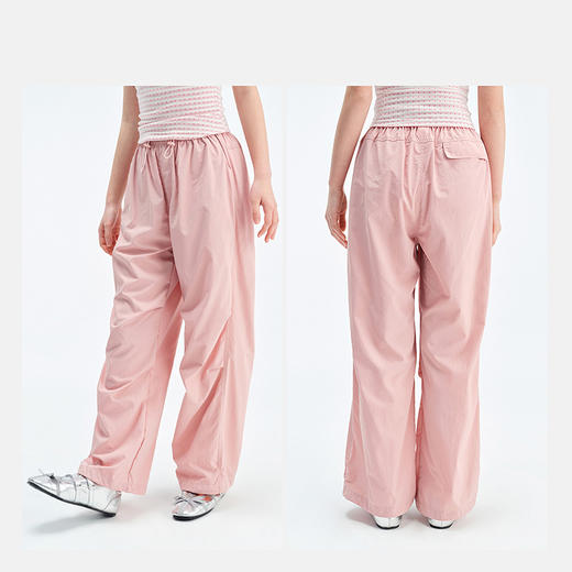 笛莎Deesha青少年女童裤子2025夏季女童伞兵裤 商品图5