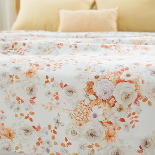 蝴蝶花语系列夏凉盖毯空调被毛巾被凉感家用午睡沙发纯棉成人空调盖毯 商品图2