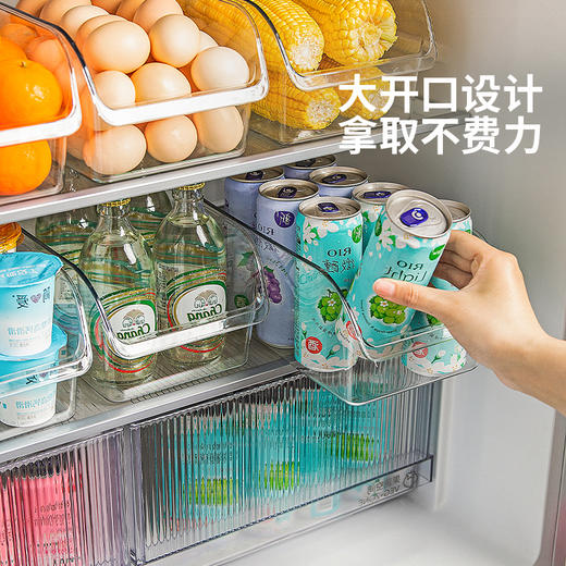 摩登主妇冰箱收纳盒整理盒食品级水果蔬菜鸡蛋收纳冰箱专用保鲜盒 商品图4