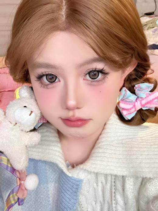 【月抛大直径】MACYCON-糖宝嘟嘟 棕-14.5mm【月抛 0-800度 无525/575】 商品图2