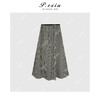 04-3潘依绣丁丁宠粉PanYiXiu/潘依绣【小幸运】100%醋酸复古格纹高级垂感半身裙W-61993 商品缩略图1