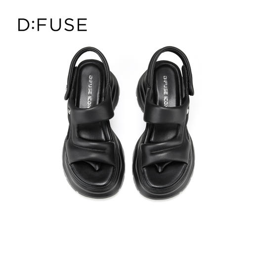 Dfuse迪芙斯2025夏季新款时尚外穿增高鞋轻便厚底运动凉鞋女鞋DFD2115107 商品图14