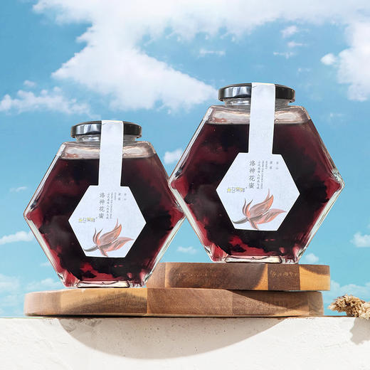 【占花黑蜂】洛神花蜜 500g一斤装 东北黑蜂 爆燃口感 商品图1