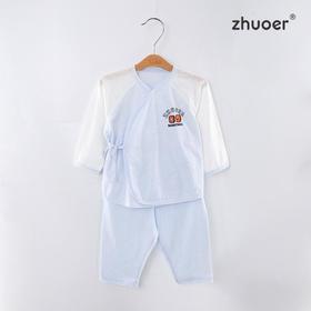 卓儿夏季薄款和袍套装短袖套装清凉透气