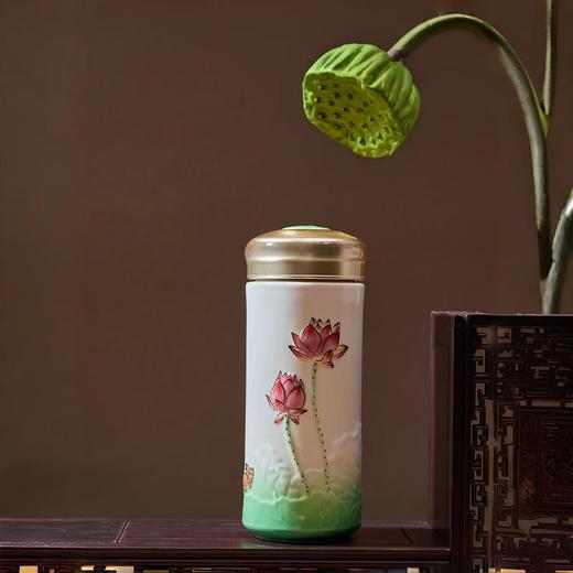 和谐随身杯双层330ml 杯盖可定制 商品图3