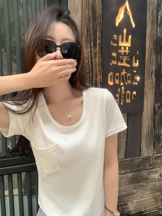 <曾小咸推荐>现货秒杀！最后一波 ！！休闲宽松短袖T恤 日常99.99 立减50 秒杀49.99！ 商品图3