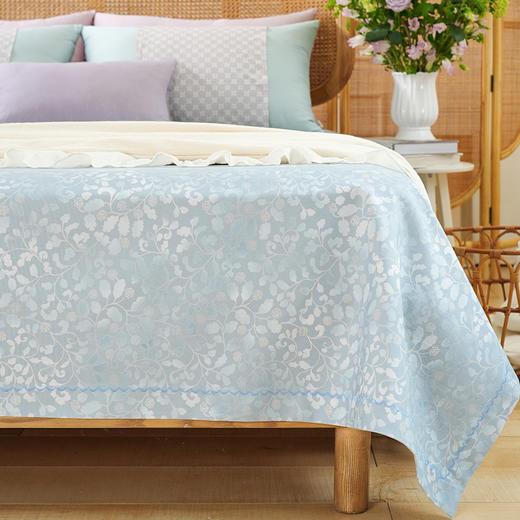 绿意系列床单单件纯棉100全棉老粗布单人双人四季通用高端定制 商品图2