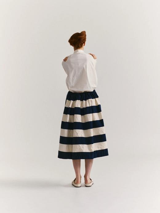 Casey Casey条纹直筒半身裙 商品图7