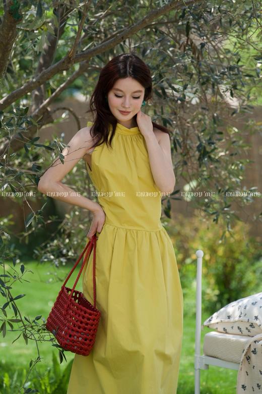 【门店同款】ENJOY夏季“后花园”多巴胺挂脖裙 162495595 商品图0