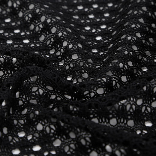 QF101斯尔丽2025夏季新款蕾丝外搭披肩小衫撞色边宽松百搭开衫空调衫 商品图7