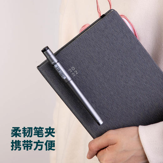 得力S96-A拔帽办公中性笔0.7mm子弹头(黑)24支装 商品图4