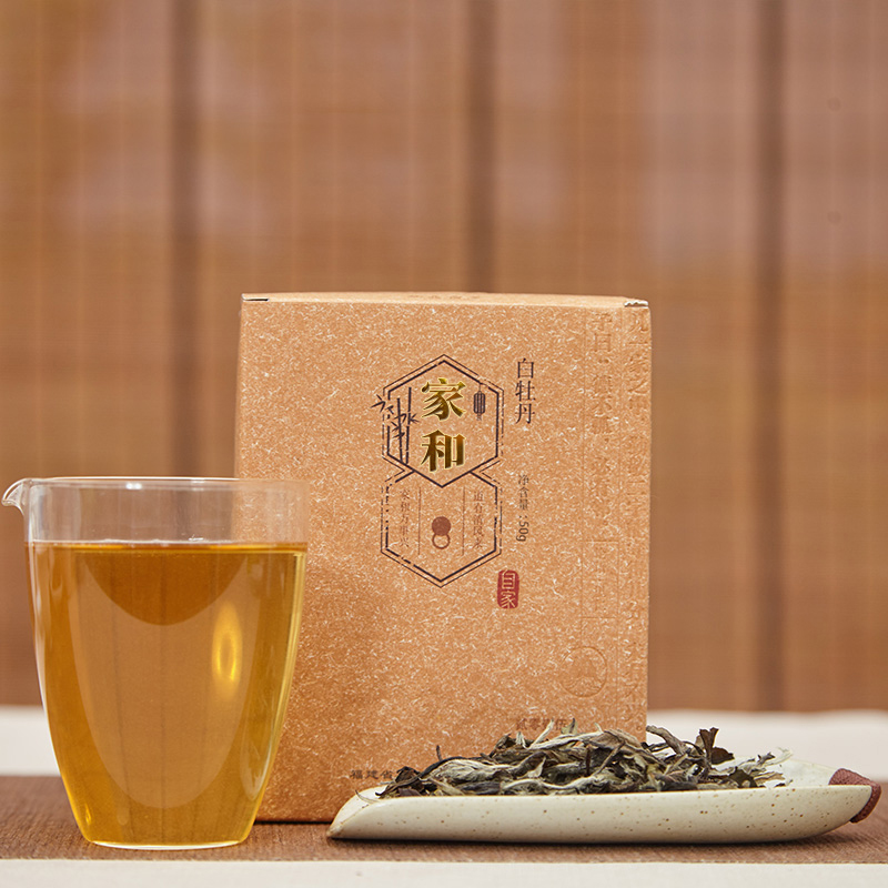 自家系列丨2015年 白牡丹 家和 特级 50g盒