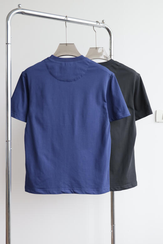 P.R.D 高密pima双纱棉平纹 圆领短袖T恤 TX466 商品图3