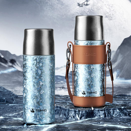 特美刻丨TW60191Ti 高奢纯钛 养生焖茶杯 泡茶杯 保温杯 带过滤 410ml 多色可选 商品图0