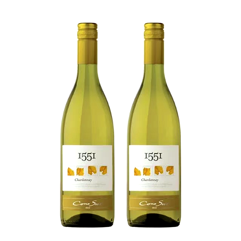 柯诺苏1551霞多丽白葡萄酒 750ml*2瓶