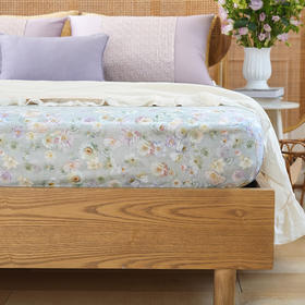 洛可可花园系列床笠纯棉100全棉四季通用单件床罩复古碎花高端轻奢定制