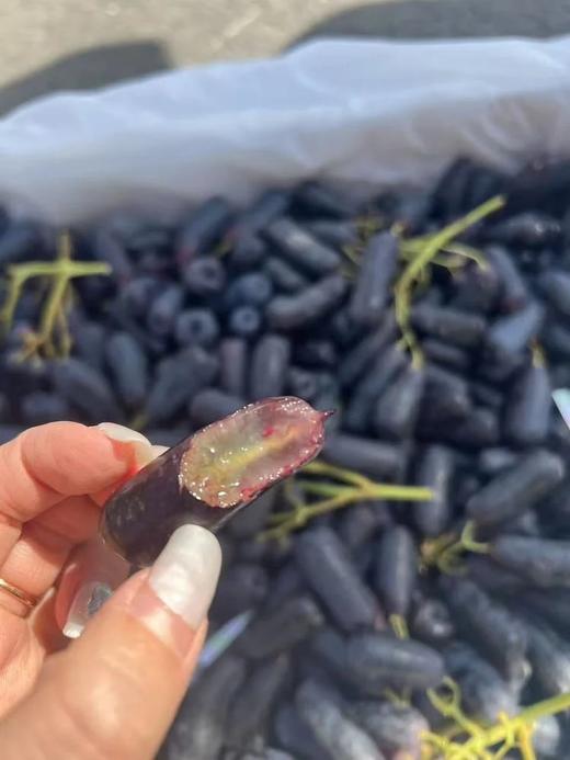 【顺丰/京东包邮】澳洲进口黑美人指黑提&甜地球青提无籽爆甜颗颗都是小糖豆顺丰京东基地直邮 商品图4