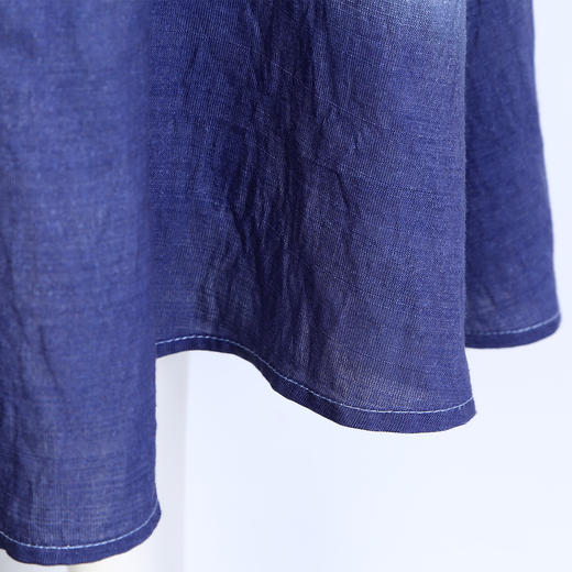 QF502斯尔丽25新款波西米亚风浪漫风海边度假刺绣上衣搭配圆摆半裙套装 商品图7