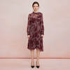 QF870斯尔丽2025夏季新款提花烧花印花工艺半透感宽松时尚廓形连衣裙 商品缩略图3