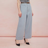 QF302斯尔丽25夏季新款时尚小个子宽松显瘦直筒休闲百搭水洗牛仔长裤 商品缩略图2