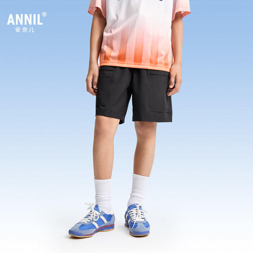 男童全腰梭织中裤夏季新款安奈儿童装EB526109 商品图1